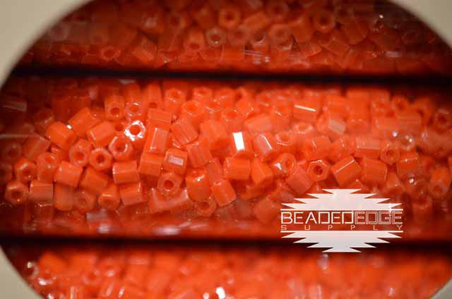 11/0 OP Orange Luster 424 Hex