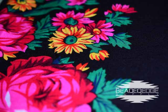 XL Floral Scarves 60"x 60"