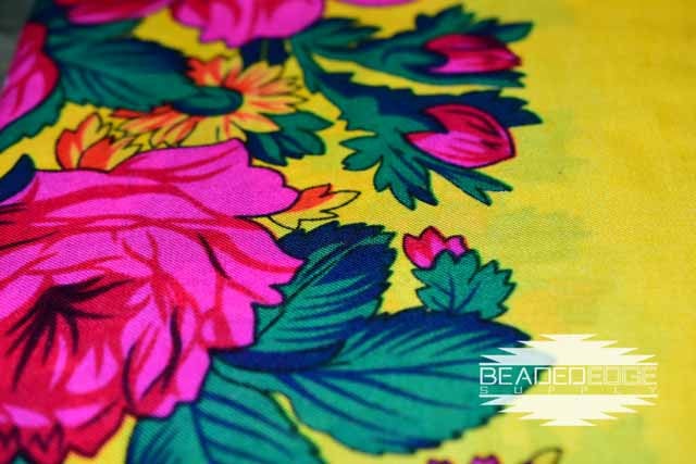 XL Floral Scarves 60"x 60"