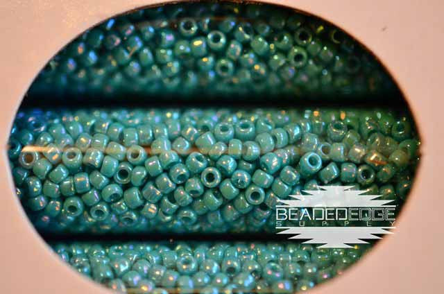 11/0 OP Turquoise Green AB 430r JSB