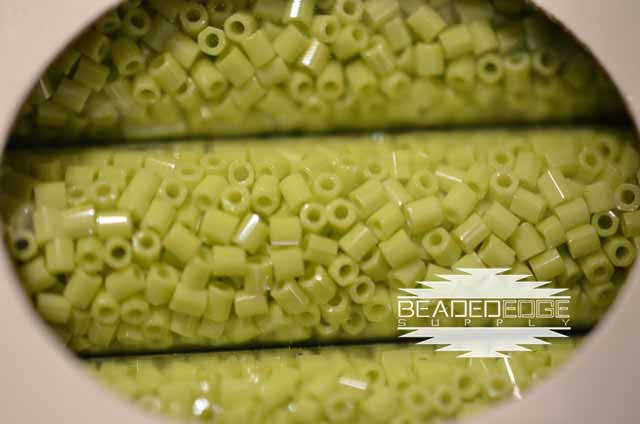 11/0 OP Lime Luster 431a Hex