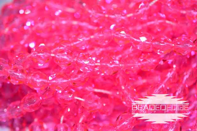 Shocking Pink Lumine Fire Polish 6mm