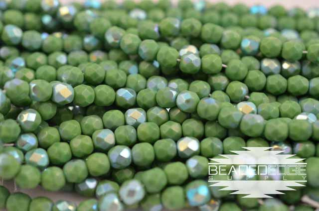 OP Green AB Fire Polish 6mm