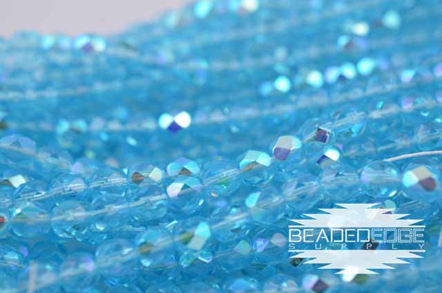 TR Aqua AB Fire Polish 6mm