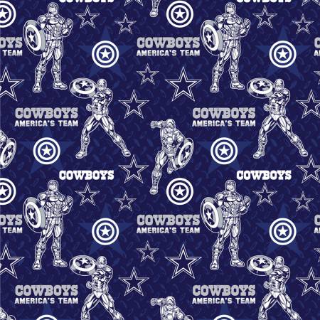 NFL Marvel Captain America Cowboys