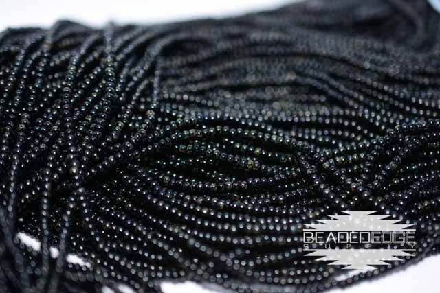 11/0 Jet Travertine | Seed Beads