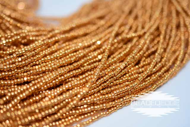 11/0 Metallic Gold | Charlotte Cut