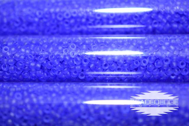 11/0 Frosted LT Sapphire F150 JSB