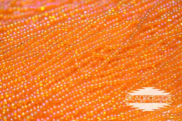11/0 TR LT Orange AB | Seed Beads