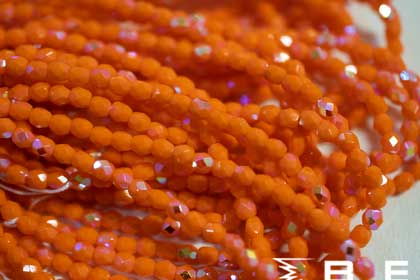 OP Orange AB Fire Polish 4mm