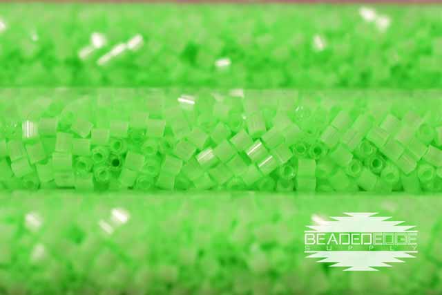 11/0 Neon Green Satin 828 JSB