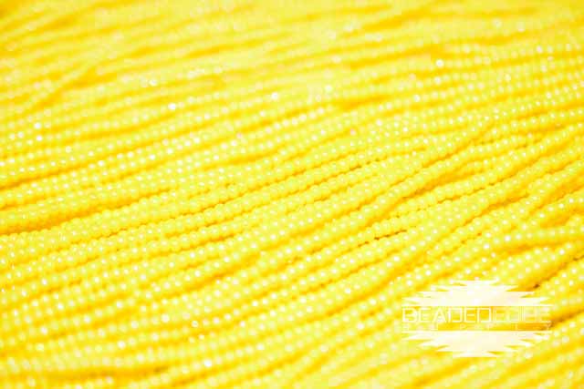 11/0 OP Yellow AB | Seed Beads