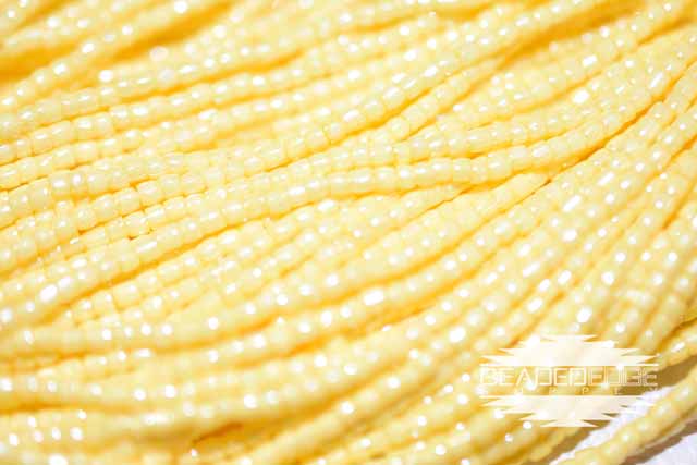 9/0 OP Pale Yellow Luster | 3 Cut