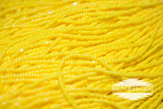 11/0 OP Yellow AB | Charlotte Cut