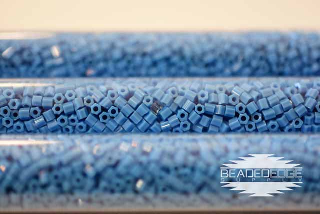 11/0 OP Denim Blue 412E Hex