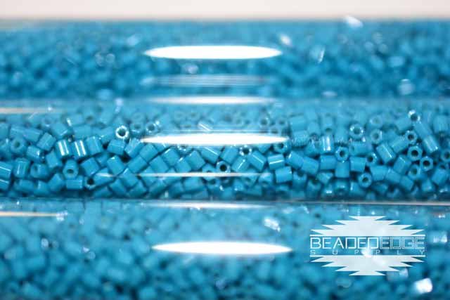 11/0 OP Blue Zircon 413D Hex