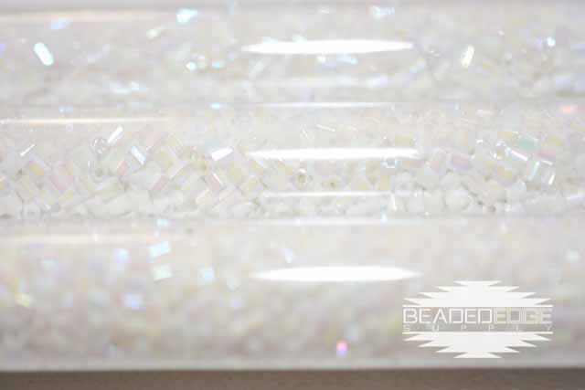 11/0 OP White AB 420A Hex