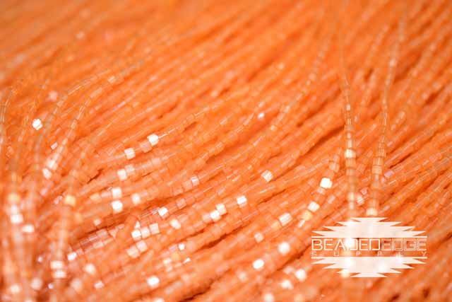 11/0 2 Cut Coral Satin