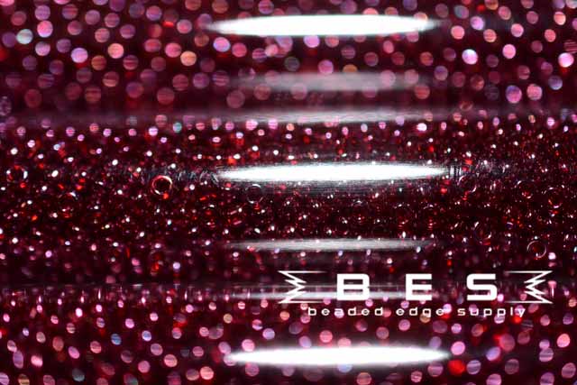 11/0 TR DRK Rose Sheen 318E JSB