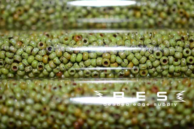 11/0 Chartreuse Travertine 4515 JSB