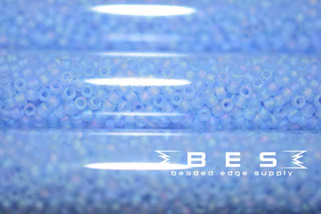 11/0 Frosted Soft Blue AB F260C JSB