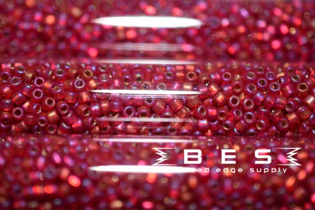 11/0 Frosted SL Ruby AB F638 JSB