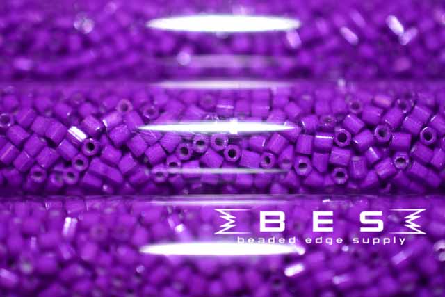 11/0 OP Bright Purple 419B HEX