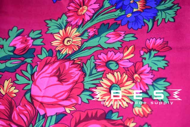 Large Floral Scarves 42"x42"