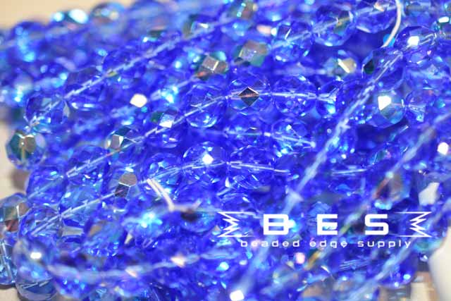 TR AB MED Sapphire Fire Polish 8mm