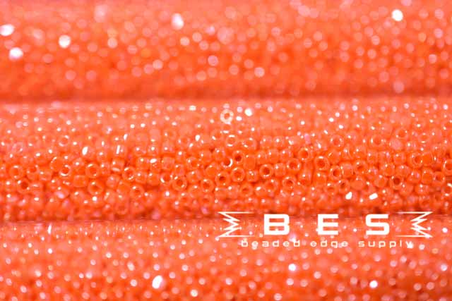 15/0 OP Orange Luster 424 3Cut