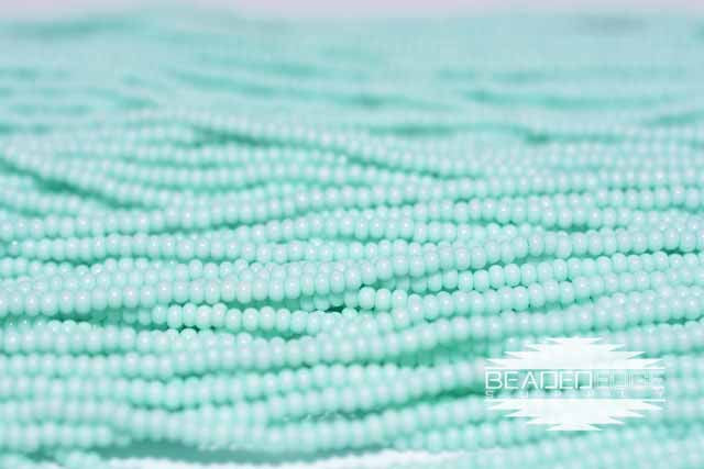 11/0 OP LT Green Turquoise | Seed Beads