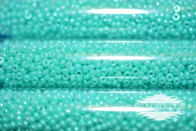 11/0 OP Green Aqua Luster 431D JSB
