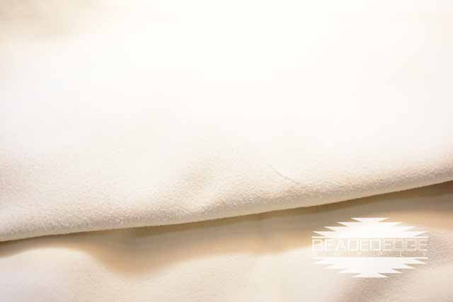 White Buckskin Leather is