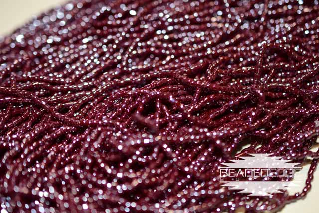 12/0 OP Maroon Luster | 3 Cut