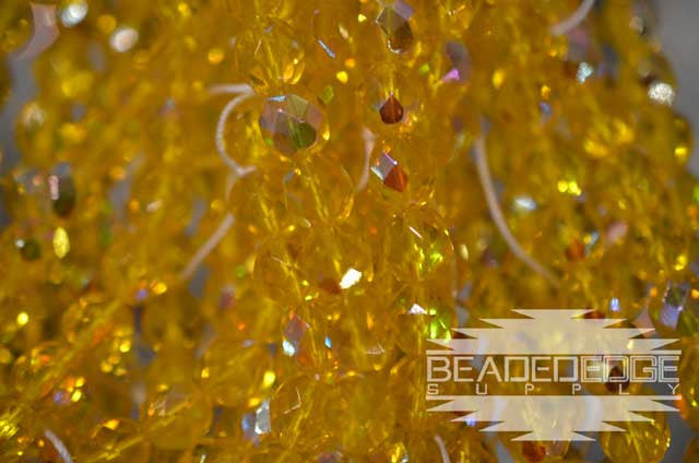 TR AB Yellow Fire Polish 8mm