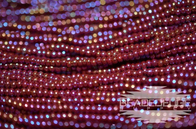 11/0 OP Maroon AB | Seed Beads