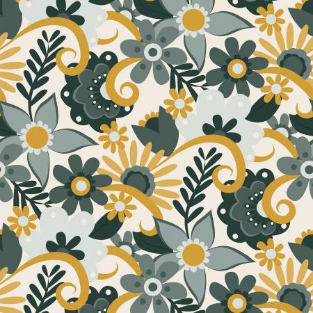 Cream Little Goldi Floral