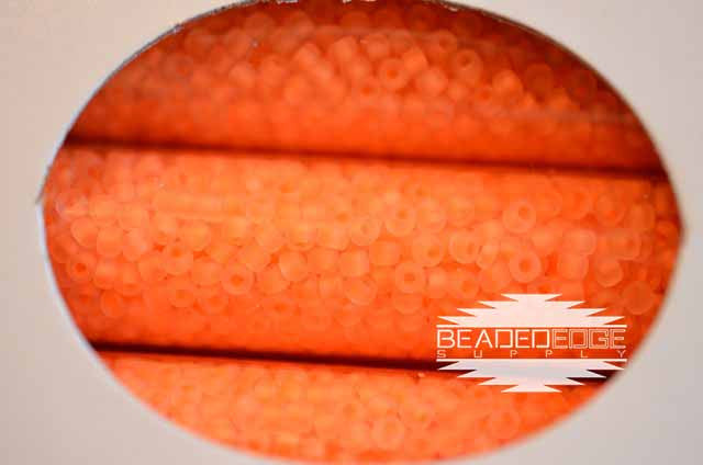 11/0 Frosted Neon Orange f205 JSB