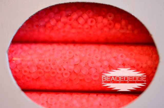 11/0 Frosted Neon Flamingo f206a JSB