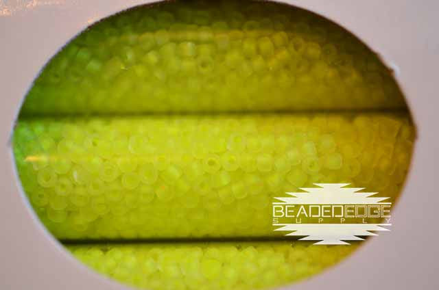 11/0 Frosted Neon Yellow f206c JSB