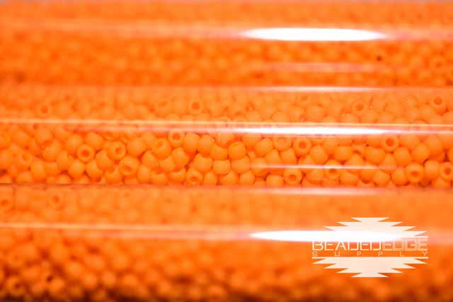 11/0 Frosted Lt Orange F405 JSB