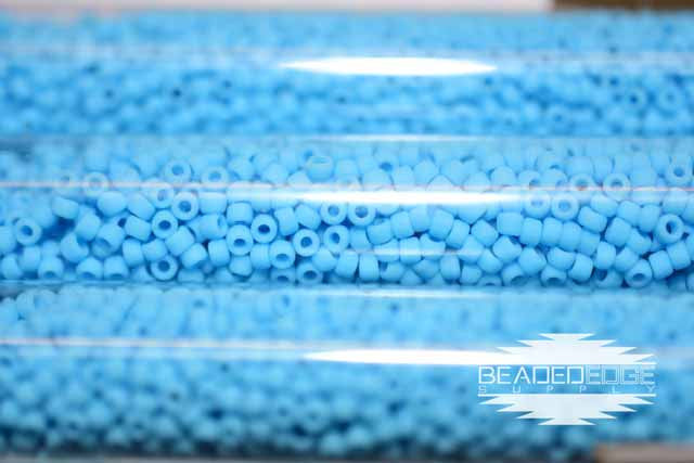 11/0 Frosted OP Sky Blue f413 JSB