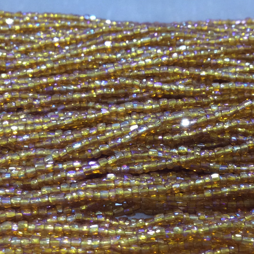 12/0 TR Smoke Topaz AB | 3 cut