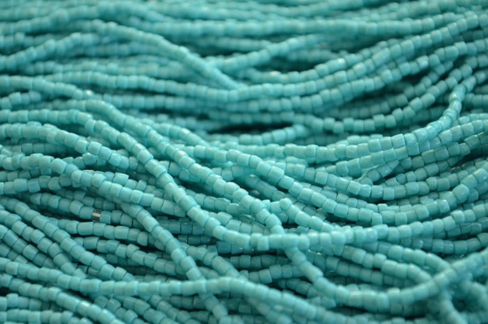12/0 OP Green Turquoise | 3 Cut