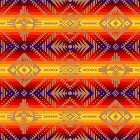 Red Tucson Thunderbird | Fabric
