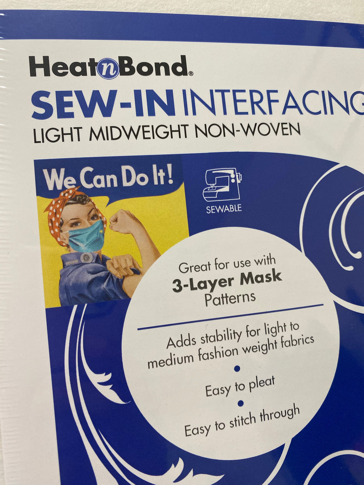 Heat N' Bond Sew-In Interfacing