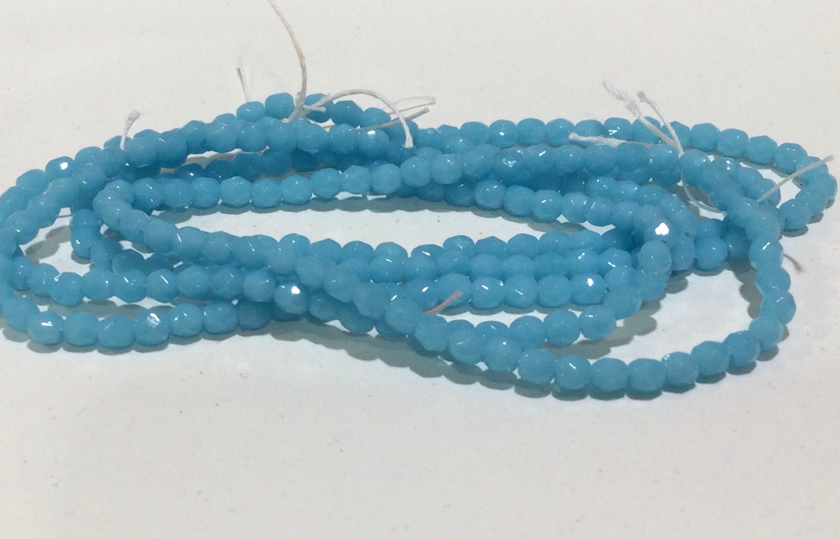 OP Sky Blue Fire Polish 3mm