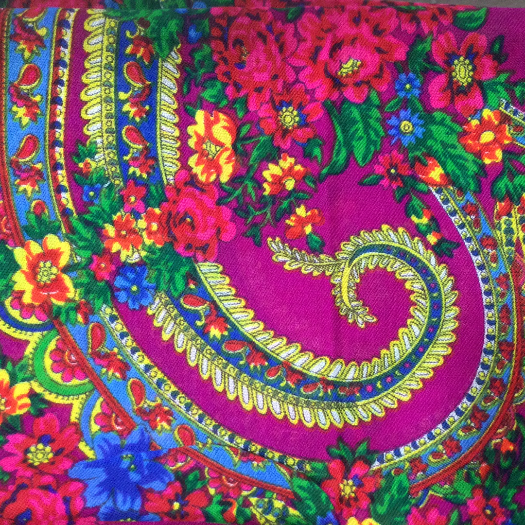 Floral Scarves 1 30"x30"