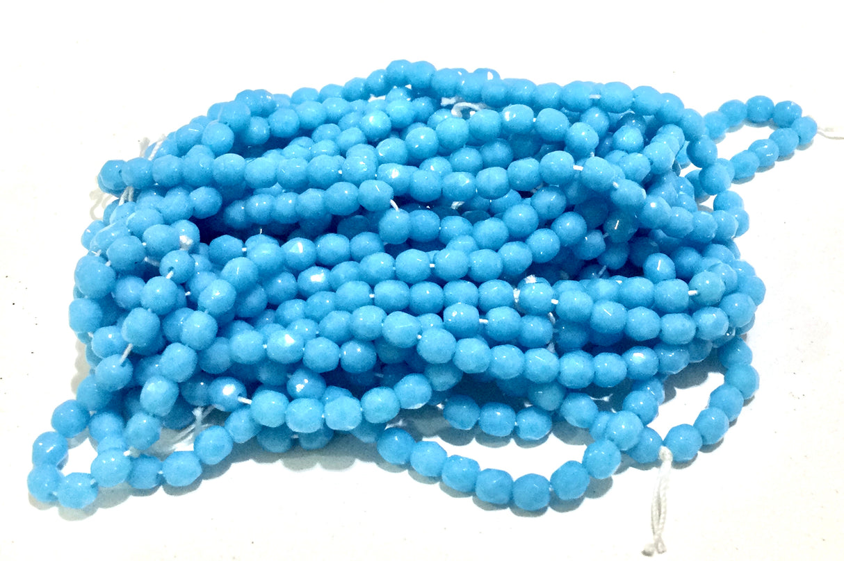 OP Baby Blue Fire Polish 4mm