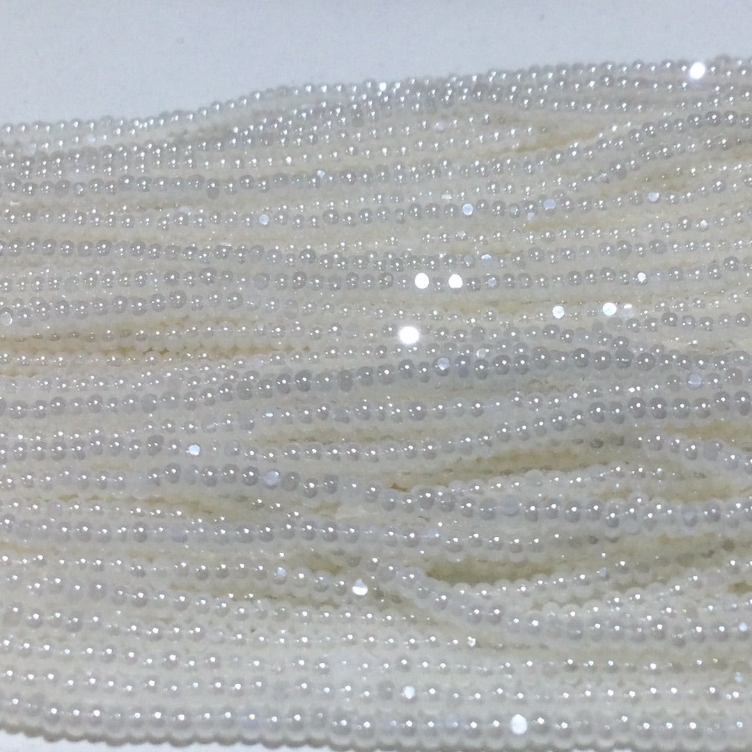 13/0 White Pearl | Charlotte Cut